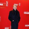Antoine de Caunes au Fouquet's pour le dîner de gala de la 38e cérémonie des Cesar à Paris, le 22 février 2013. Il prendra les commandes du Grand Journal de Canal + dès septembre 2013.