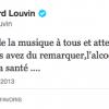 Le tweet de Gérard Louvin du vendredi 21 juin 2013