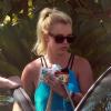 Britney Spears et son petit ami David Lucado à Los Angeles, le 20 juin 2013.