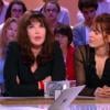 Isabelle Adjani et Audrey Dana lors du Grand Journal de Canal+ diffusé le 20 juin 2013