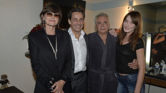 Carla et Nicolas Sarkozy: Heureuses retrouvailles avec Michel Sardou et sa femme