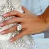 Exclusif - Le joli diamant de Joanna Krupa offert par son mari Romain Zago lors de ses noces à l'hôtel Park Hyatt Aviara. Carlsbad, le 13 juin 2013.