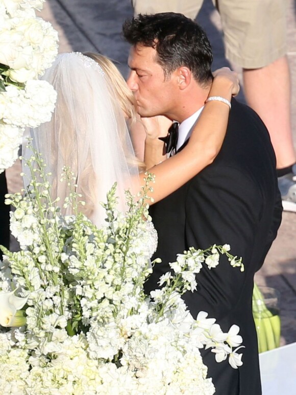 Exclusif - Joanna Krupa et Romain Zago se marient à l'hôtel Park Hyatt Aviara. Carlsbad, le 13 juin 2013.