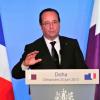 François Hollande à Doha le 23 juin 2013.