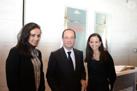François Hollande au Musée d’Art islamique à Doha le 23 juin 2013.