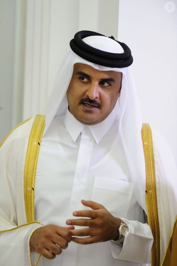 Tamim Ben Hamad Al Thani, émir héritier du Qatar à Doha le 23 juin 2013.