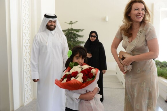 Valérie Trierweiler à Doha le 23 juin 2013.