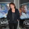 La réalisatrice Diane Kurys à la première du film Pour une Femme au cinéma Publicis des Champs-Elysées à Paris le 24 juin 2013.