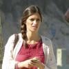 La belle Sara Carbonero, sans son compagnon Iker Casillas, sur la plage de Copacabana à rio de Janeiro le 18 juin 2013