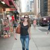 Carla Bruni dans les rues de New York, le 25 juin 2013.