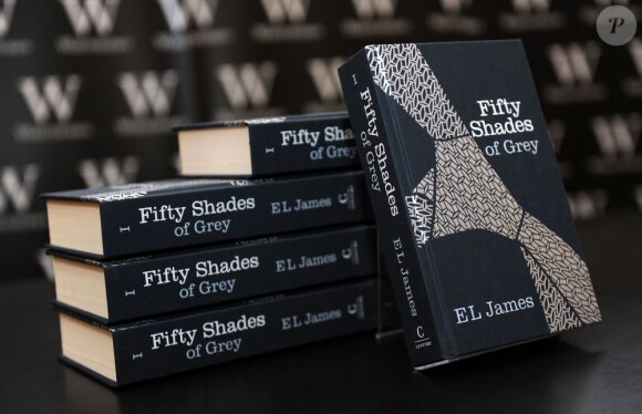Des exemplaires de Fifty Shades of Grey.