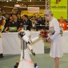 La reine Maxima des Pays-Bas lors de l'édition 2013 de RoboCup, le championnat des robots intelligents qui se déroulait à Eindhoven le 28 juin 2013