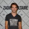 Jean Eric Vergne à la soirée Zadig & Voltaire à Paris le 1er juillet 2013