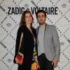 Sonia Sieff et Jonathan Cohen à la soirée Zadig & Voltaire à Paris le 1er juillet 2013