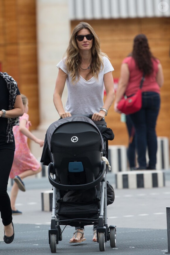 Gisele Bündchen à Paris, le 20 juin 2013.