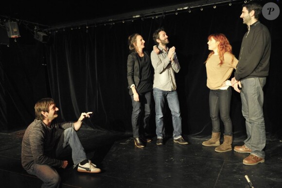 L'Atelier de Pierre Palmade au théâtre La Gaîté Montparnasse, à Paris le 16 janvier 2012.