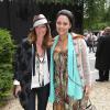 Emmanelle et Hermine de Clermont Tonnerre arrivent à la Villa Montmorency pour assister au défilé haute couture de Zuhair Murad. Paris, le 4 juillet 2013.