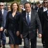 François Hollande et Valérie Trierweiler lors d'un voyage officiel en Tunisie le vendredi 5 juillet 2013.