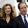 François Hollande et Valérie Trierweiler lors d'un voyage officiel en Tunisie le 5 juillet 2013.