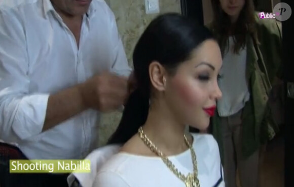 Nabilla : superbe et sexy pour le shooting Public