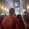 Eva Longoria a posté une photo d'elle et de son amoureux Ernesto Arguello. Ils étaient en train de visiter la cathédrale Notre-Dame de Paris. Juillet 2013.