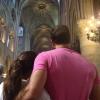 Ernesto Arguello a posté une photo de lui et d'Eva Longoria bras dessus bras dessous. Ils étaient en train de visiter la cathédrale Notre-Dame de Paris. Juillet 2013.