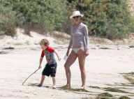 Minnie Driver, à la plage avec son fils : 43 ans et toujours un corps de rêve !