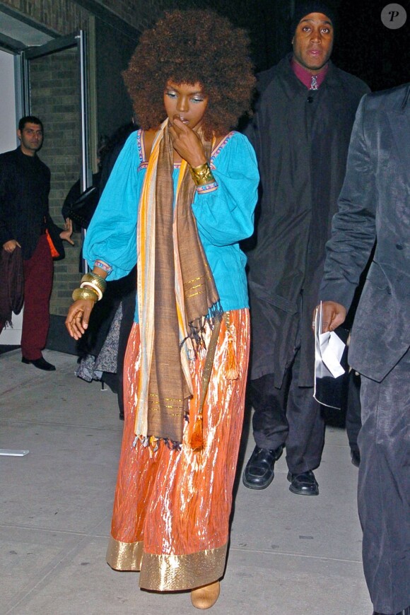 Lauryn Hill à New York, le 14 mars 2006.