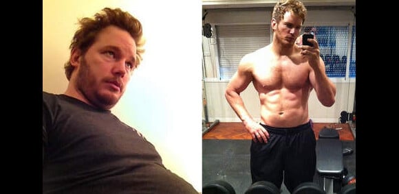 Chris Pratt : avant... et après !