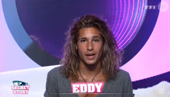 Eddy dans la quotidienne de Secret Story 7 sur TF1 le jeudi 11 juillet 2013