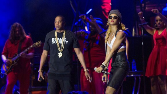 Rihanna et Jay-Z : Un duo complice et étincelant devant Justin Timberlake !
