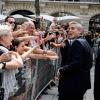 George Clooney sur les Champs-Elysées, le 16 juillet 2013.