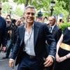 George Clooney sur les Champs-Elysées, Paris, le 16 juillet 2013.