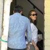 Jennifer Garner et Ben Affleck protecteur à Encino, Californie, le 16 juillet 2013.