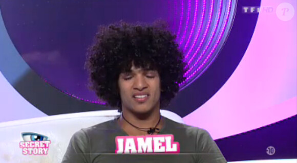 Jamel dans la quotidienne de Secret Story 7 sur TF1 le vendredi 19 juillet 2013