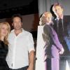 David Duchovny et Gillian Anderson pour le 20e anniversaire de la série X-Files au Comic-Con de San Diego, le 18 juillet 2013.
