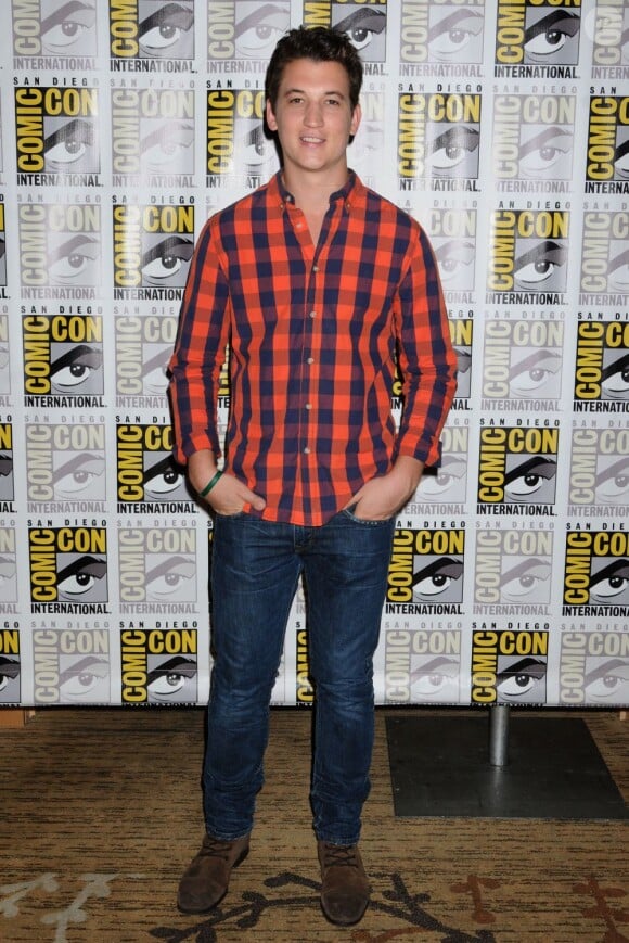 Miles Teller au Comic-Con de San Diego, le 18 juillet 2013.