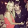 Billy Ray Cyrus et Tish Cyrus ont pris la pose ensemble. Le cliché posté sur Instagram par Trish était accompagné du commentaire "True Love". Juillet 2013.