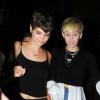 Miley Cyrus faisait la fête dans dans un club de Soho avec Nicole Scherzinger et Pixie Geldof. Le 21 juillet 2013 à Londres.
