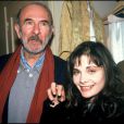  Marie Trintignant et Jean-Pierre Marielle à Paris, le 26 janvier 1994.  
