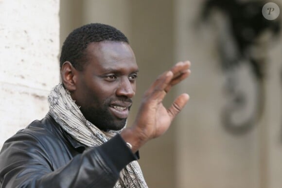 Omar Sy à Rome, le 21 mars 2013.