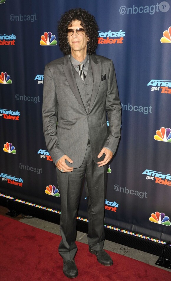 Howard Stern - Les juges d'"America's Got Talent" lors de la soirée de lancement des émissions en direct à New York, le 23 juillet 2013.