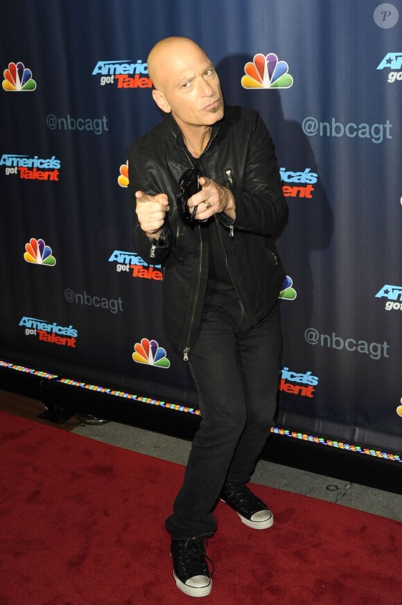 Howie Mandel - Les juges d'"America's Got Talent" lors de la soirée de lancement des émissions en direct à New York, le 23 juillet 2013.