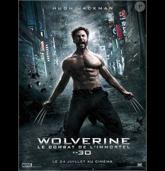 Affiche du film Wolverine - le combat de l'immortel
