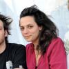 Exclusif - Anna Chedid (soeur de Mathieu Chedid) et son groupe NACH à Cannes le 20 mai 2013.
