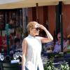 Kylie Minogue en vacances à Portofino en Italie, le 28 juillet 2013.