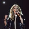 Celine Dion chante sur les plaines d'Abraham à Quebec pour son concert intitulé Céline Dion...Une seule fois, le 27 juillet 2013.