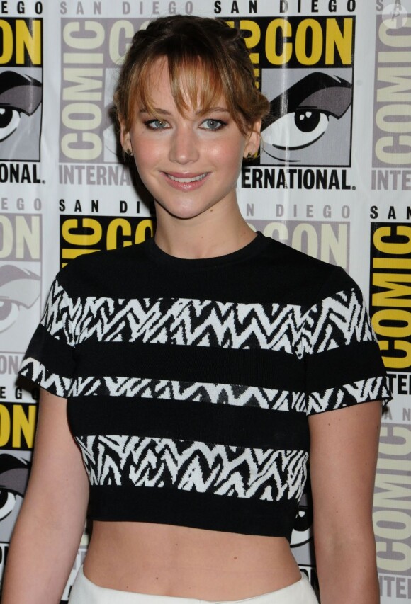 Jennifer Lawrence lors du Comic-Con à San Diego le 20 juillet 2013