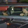Halle Berry, enceinte, et son mari Olivier Martinez s'offrent une sortie au restaurant Acabar à West Hollywood, le 30 juillet 2013.