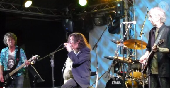 Mick Farren en concert avec The Deviants en 2013